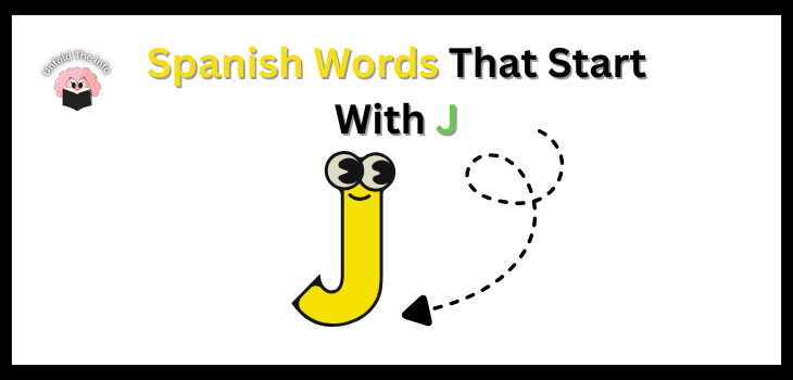 Spanish Words That Start With J