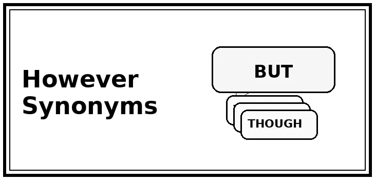 however synonyms